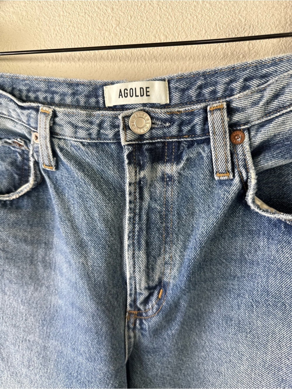 AGOLDE Keira Wide Leg Jeans Downtown Denim Casual Women’s Size 26 - Picture 7 of 13
